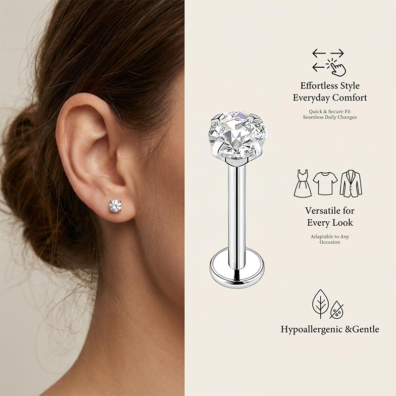 Piercings Cirúrgicos de Aço In - Body Jewelry Nose Ring avaliação e preço